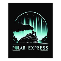 Tren Polar Express con estilo