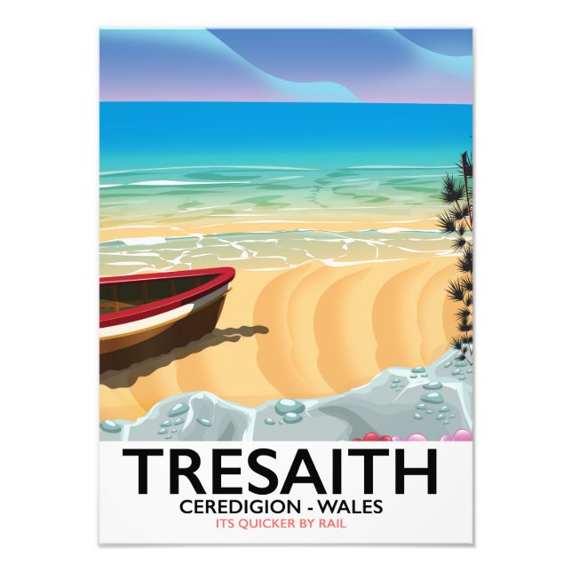 Foto Tresaith, Ceredigion beach Wales poster (Frente)