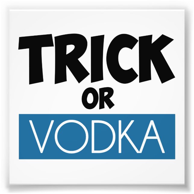 Foto Trick o Vodka (Frente)