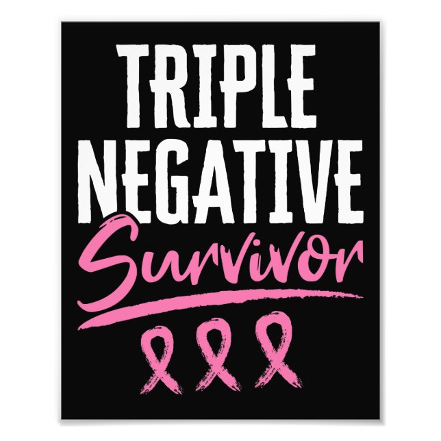Foto Triple sobreviviente negativa de cáncer de mama TN (Frente)