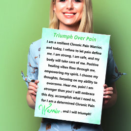 Foto Triunfo por dolor Guerrero del dolor crónico