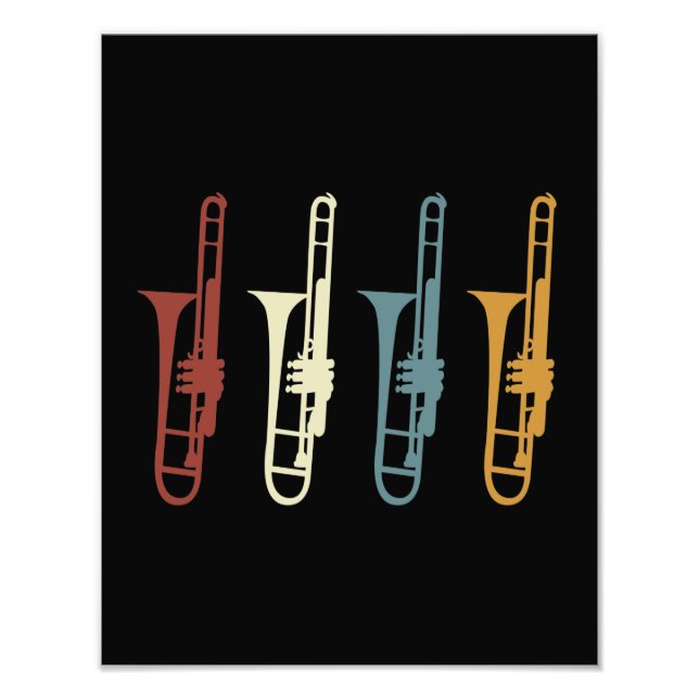 Foto Trombone retro vintage (Frente)