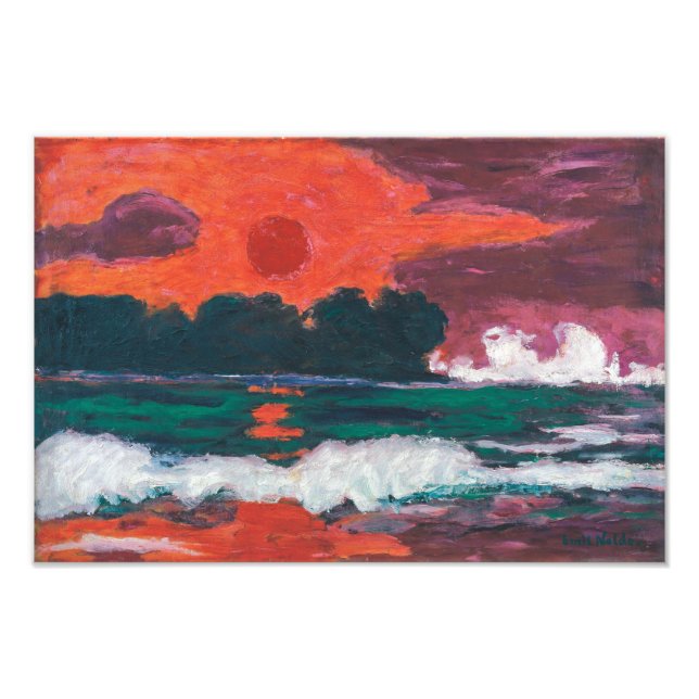 Foto Tropensonne | Emil Nolde | (Frente)