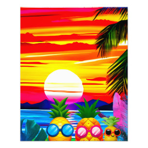 FOTO TROPICAL BLISS FOR PINEAPPLES FAMILY 