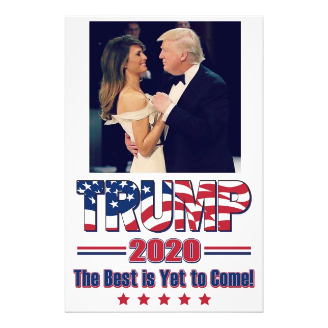 Foto Trump 2020 Lo mejor está por venir (Frente)
