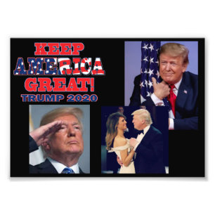 Foto Trump 2020 Mantenga a Estados Unidos grande