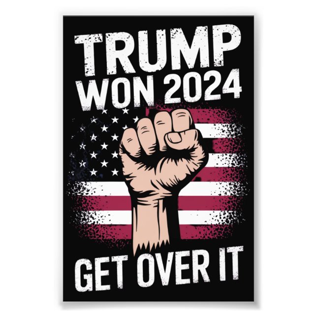 Foto Trump Ganamos Inauguración 47 Presidente de Estado (Frente)