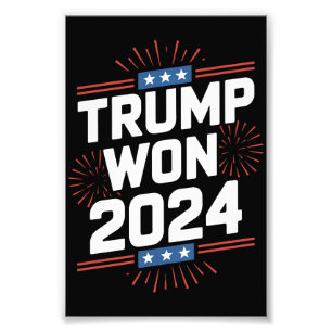Foto Trump Ganó 2024 Presidente 47º De La Casa Blanca