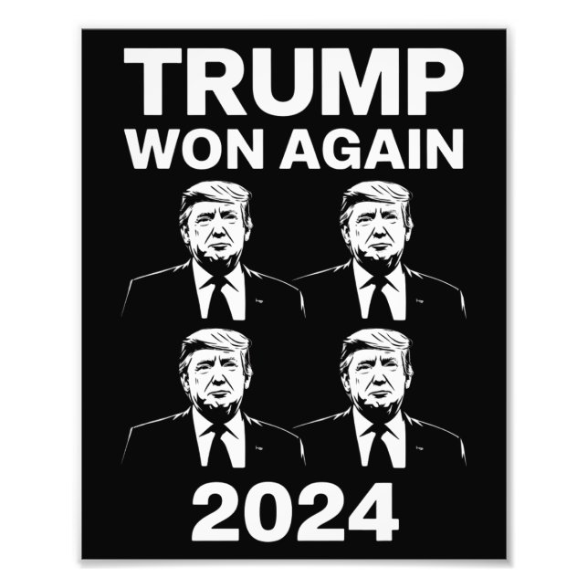 Foto Trump Ganó De Nuevo Día De Inauguración De Eleccio (Frente)