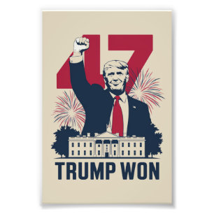 Foto Trump Ganó De Nuevo Elección 2024 Presidente 47º 