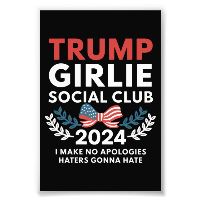 Foto Trump Girlie Coquette Social Club doblega las elec (Frente)