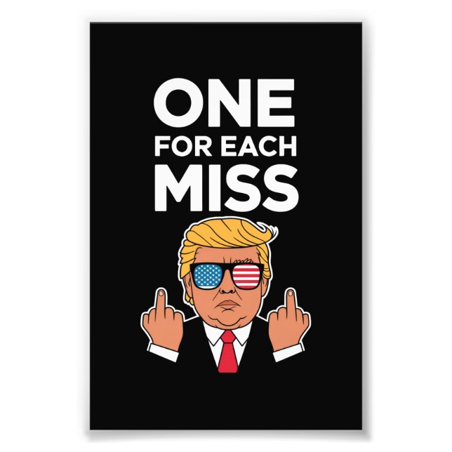 Foto Trump Uno Por Cada Error  (Frente)