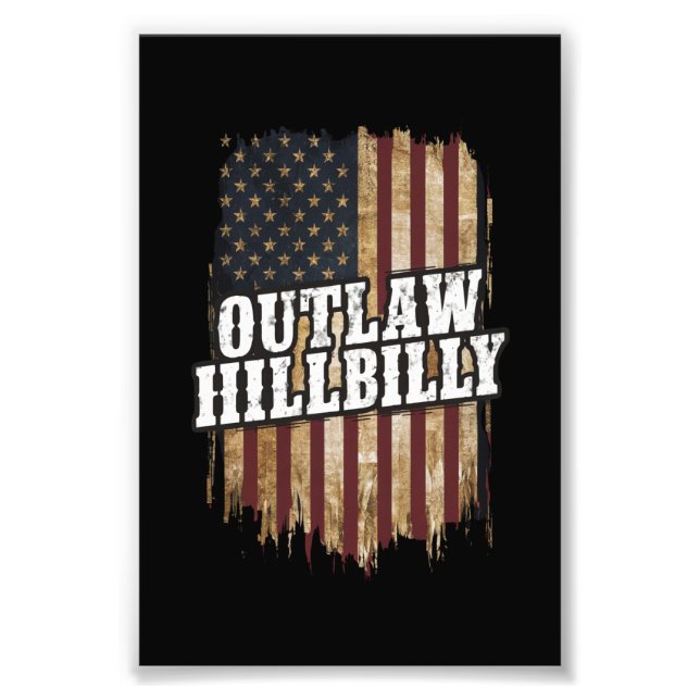 Foto Trump Vance 2024 J.D. Vance Outlaw Hillbilly (Frente)