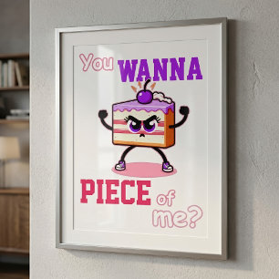 Foto Tú Quieres Un Pedazo De Mí Pastel De Dibujos Anima