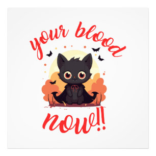 Foto ¡TU SANGRE AHORA!! - Gatito vampiro