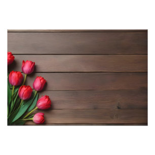 Foto Tulipanes de primavera para el Día de San Valentín