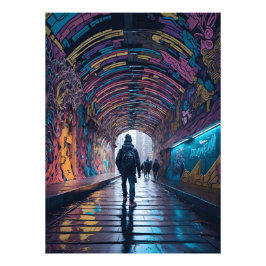 Foto Túnel De Arte De Graffiti
