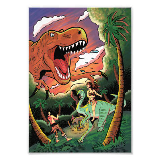 Foto Tyrannosaurus attack