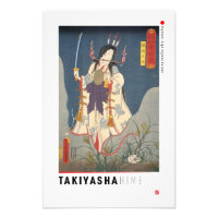 ukiyoe - Takiyasha hime - mago japonés -