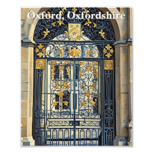 Foto Umbral dorado - Puerta de la Ornate en Oxford