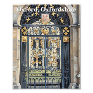 Foto Umbral dorado - Puerta de la Ornate en Oxford
