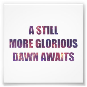 Foto Un amanecer todavía más glorioso aguarda