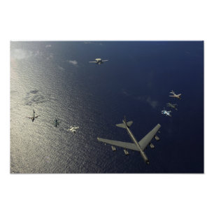 Foto Un avión de la fuerza aérea de los E.E.U.U.B-52