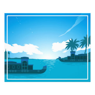 Foto Un barco en el mar-18530