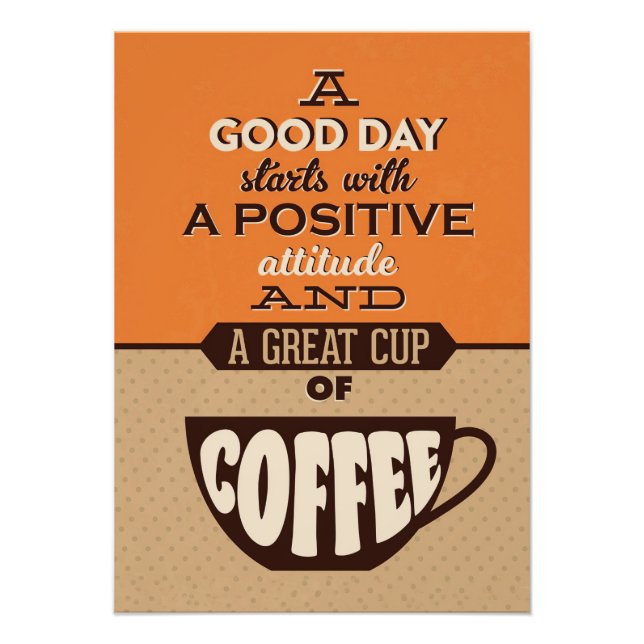 Foto Un Buen Día Para El Café Empieza Con Un Gran Café (Frente)