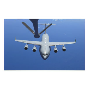 Foto Un C-17 Globemaster III se acerca al auge