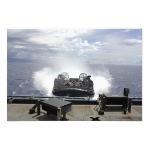 Foto Un cojín aéreo de la nave de aterrizaje