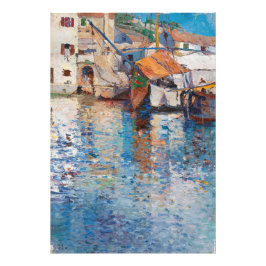 Foto Un día soleado en el viejo puerto Leontine von