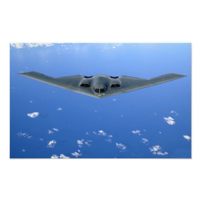 Foto Un espíritu B-2 se esparce por el cielo (Frente)