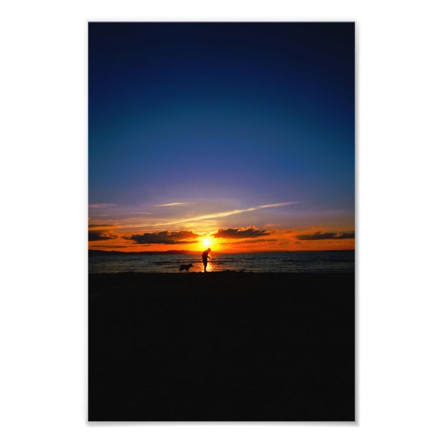 Foto un hombre y su perro (Frente)