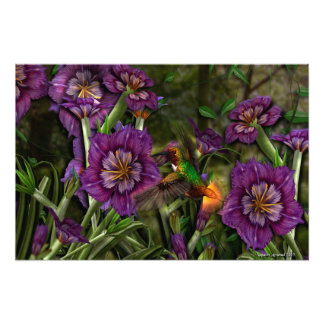 Foto Un Humm Entre Las Flores