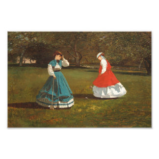 Foto Un juego de croquet