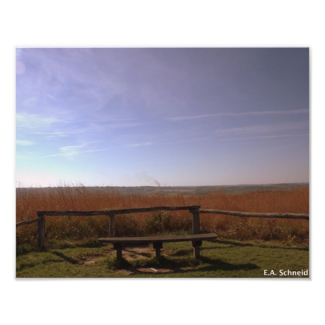 Foto Un lugar para la paz por E.A. Schneider (Frente)