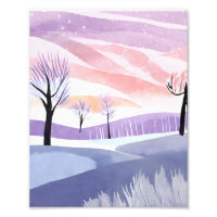 Un paisaje acuático en invierno - Ampliación de la