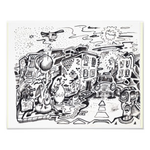 Foto Un paseo nocturno a casa