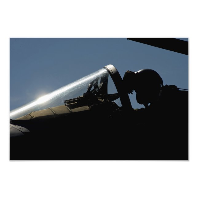 Foto Un piloto se prepara para el despegue (Frente)