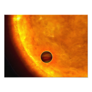 Foto Un planeta del tamaño de Júpiter