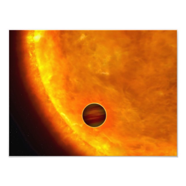 Foto Un planeta del tamaño de Júpiter (Frente)