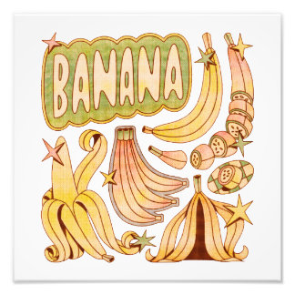 Foto Un plátano/Ilustracion de banana