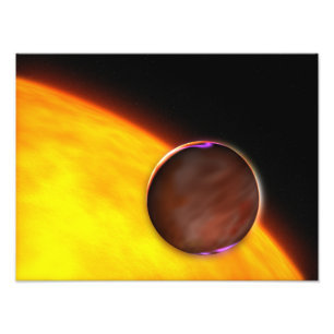 Foto Un primer de un planeta extrasolar
