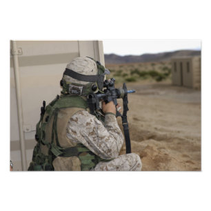 Foto Un reconocimiento de infantería