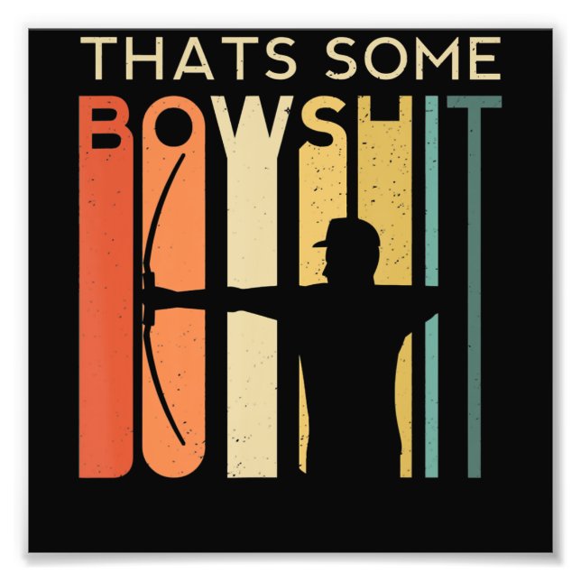 Foto Un regalo de tiro con arco de Bowshit (Frente)