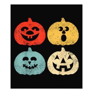 Foto Un regalo retro divertido para la calabaza de Hall