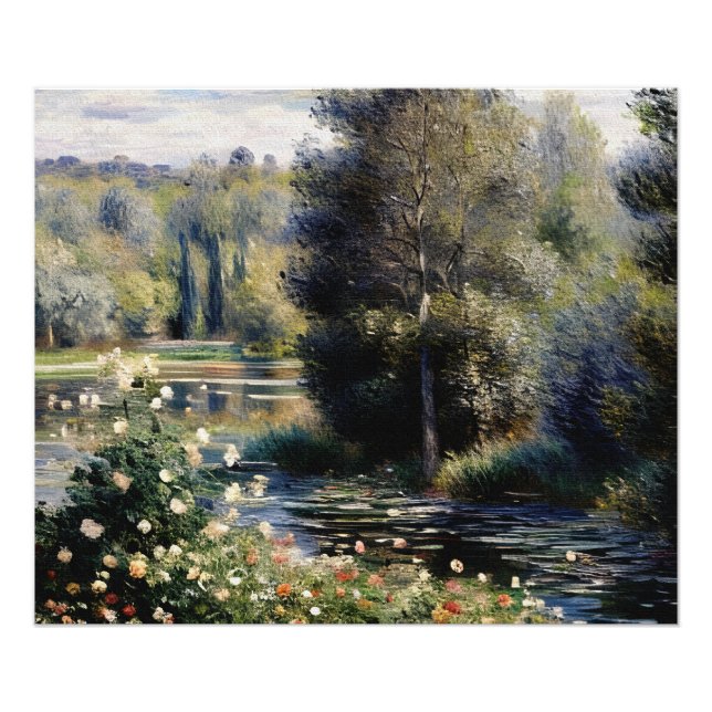 Foto Un rincón del jardín en Montgeron (Frente)