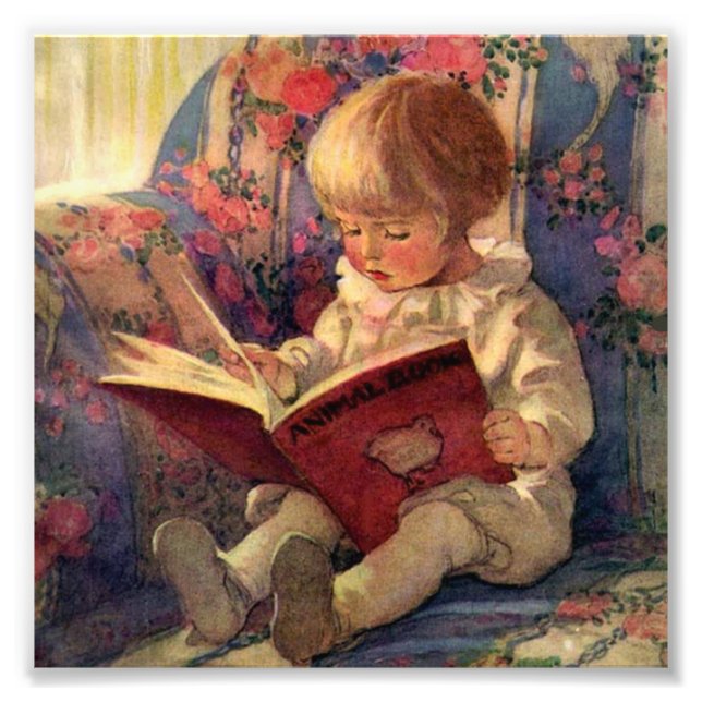 Foto “Un rincón tranquilo” de Jessie Willcox Smith (Frente)