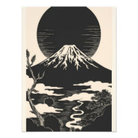 Un tributo a tinta y pluma al Monte Fuji